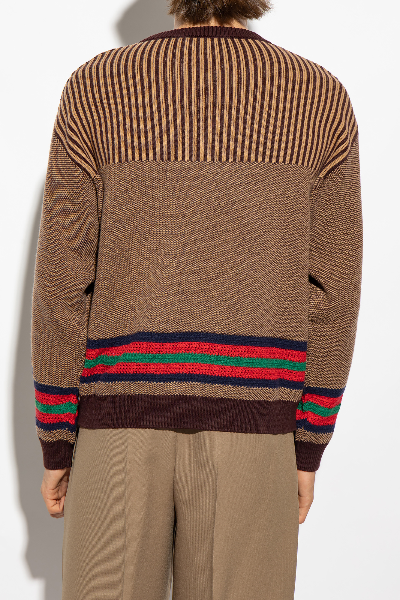 Gucci cable knit on sale sweater